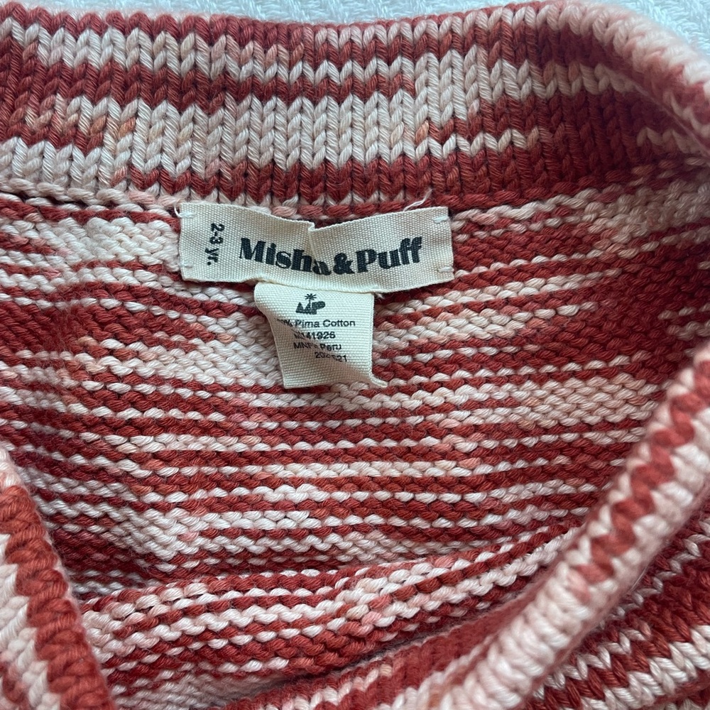 NWOT Misha & Puff Space Dyed Knit Kids Shorts - Picture 2 of 3